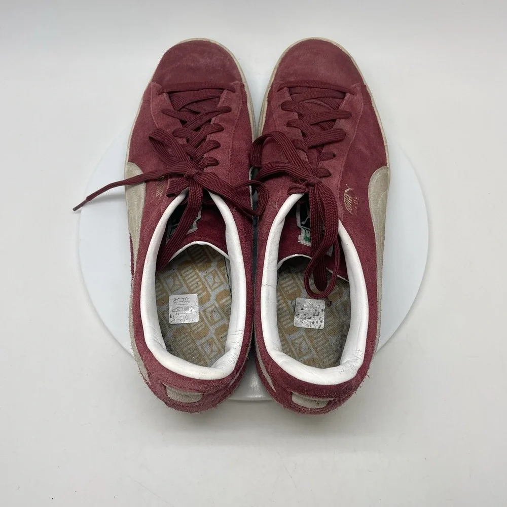 Puma Sneakers Mens 13 Classic XXI Cabernet Red Suede 374915-06‎ Casual Shoes